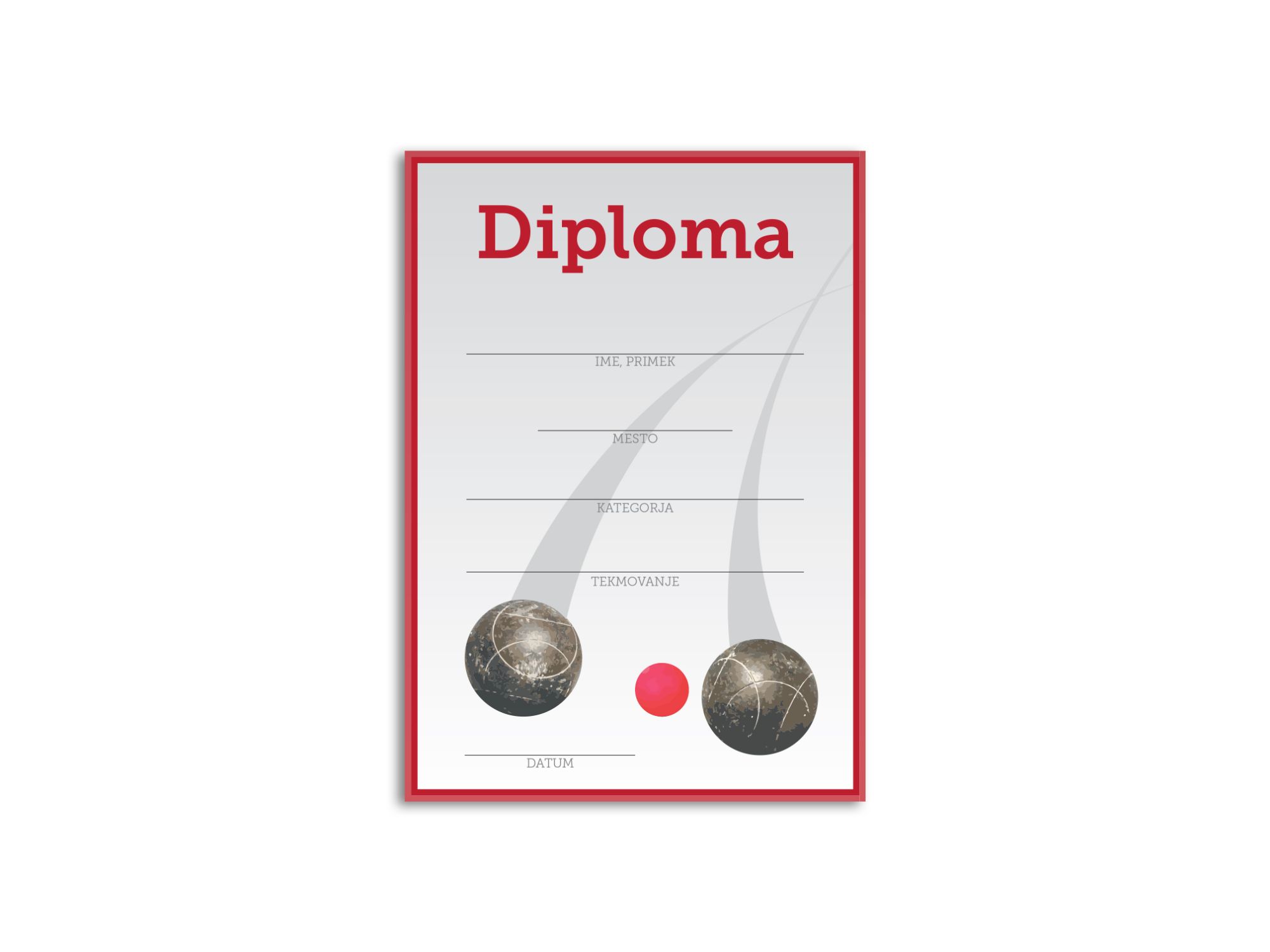 Diploma balinanje