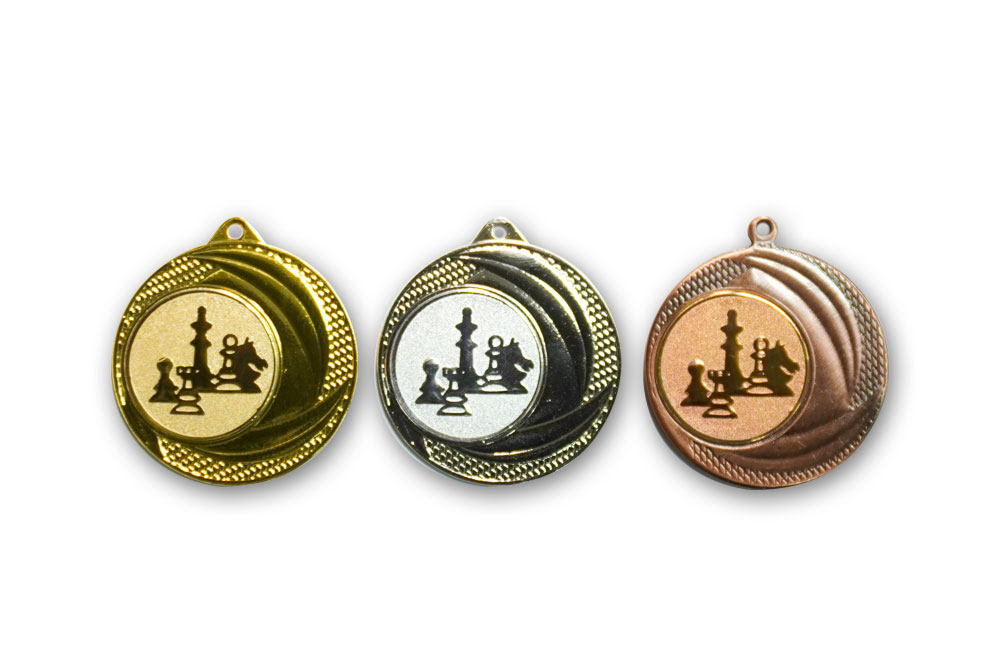 Medalje zlata srebrna bronasta šah