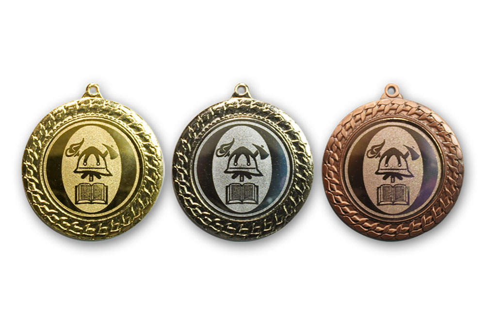 Medalje zlata srebrna bronasta gasilci